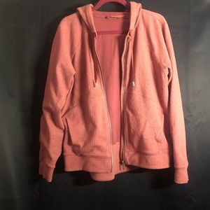 Pink Waffled LuluLemon Hoodie